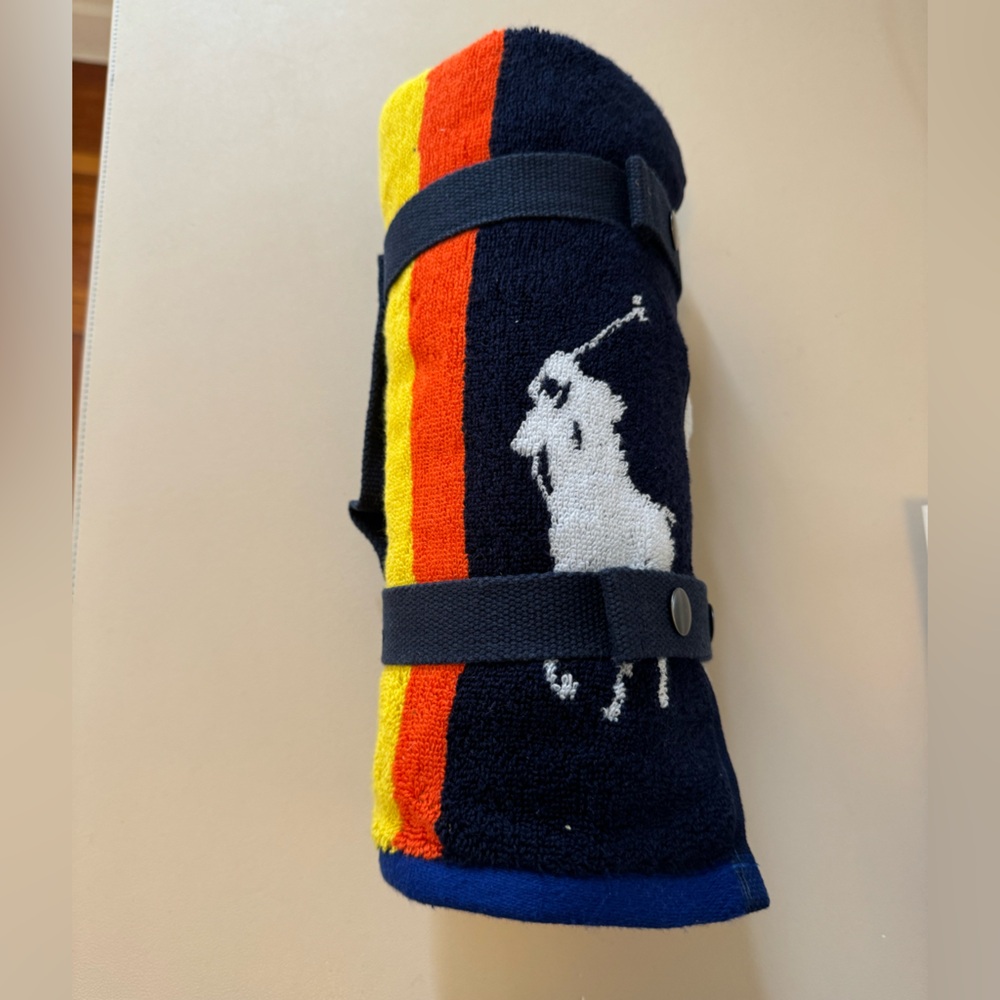 Ralph Lauren polo x US open blanket towel